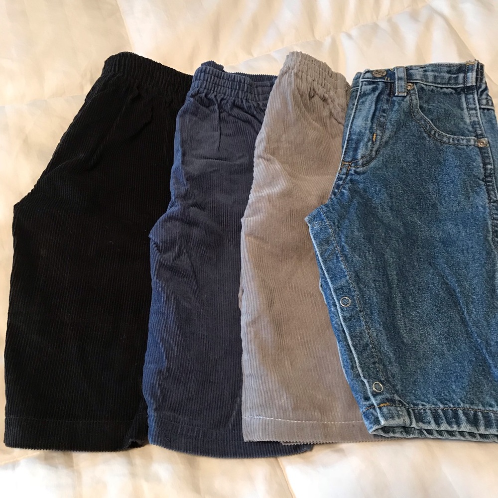 4 piece bundle of pants size 3/6M